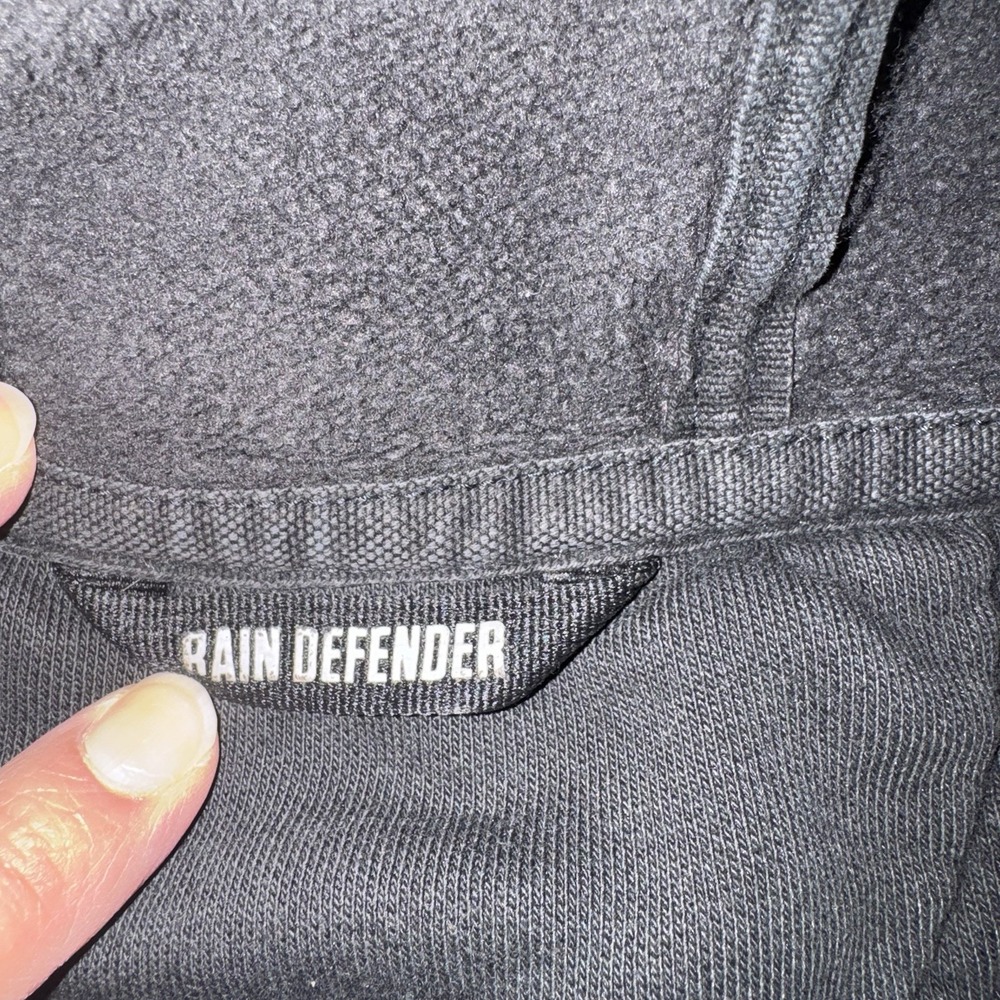 VTG Carhartt Hoodie Men M-L Rain Defender Faded Distressed Sweatshirt Y2K Grunge - Picture 3 of 15